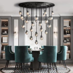 Perla Round Chandelier 22" - view 7