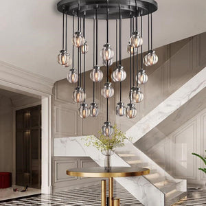 Perla Round Chandelier 60" - view 11