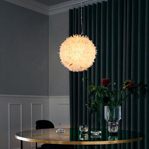 Vosa Crystal Cluster Ball Pendant Light, chandelier - view 4