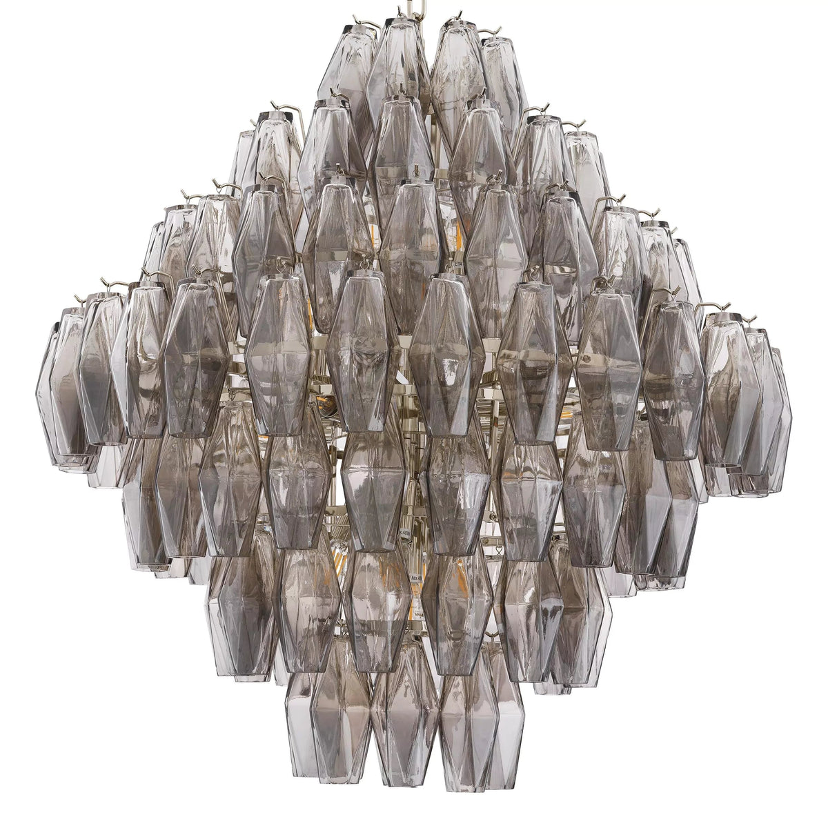 Vespera Modern Glass Large Chandelier - view 4