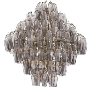 Vespera Modern Glass Large Chandelier - view 4