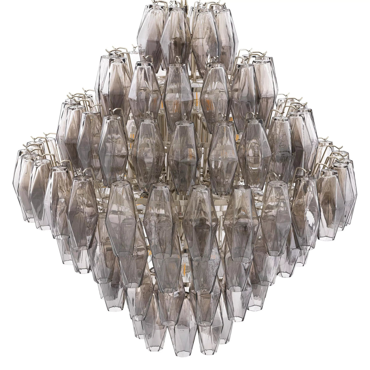 Vespera Modern Glass Large Chandelier - view 5