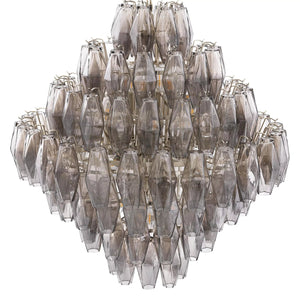 Vespera Modern Glass Large Chandelier - view 5
