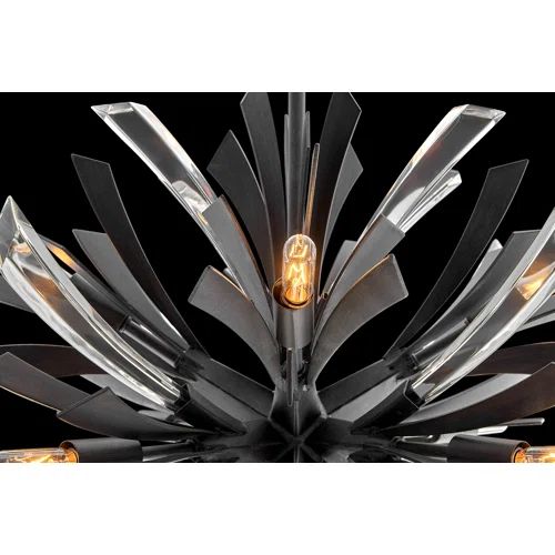 Bergamots 13 Lights  Chandelier  22"D - view 6