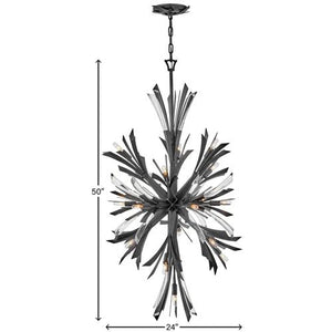 Bergamots 19 Lights  Chandelier - view 2