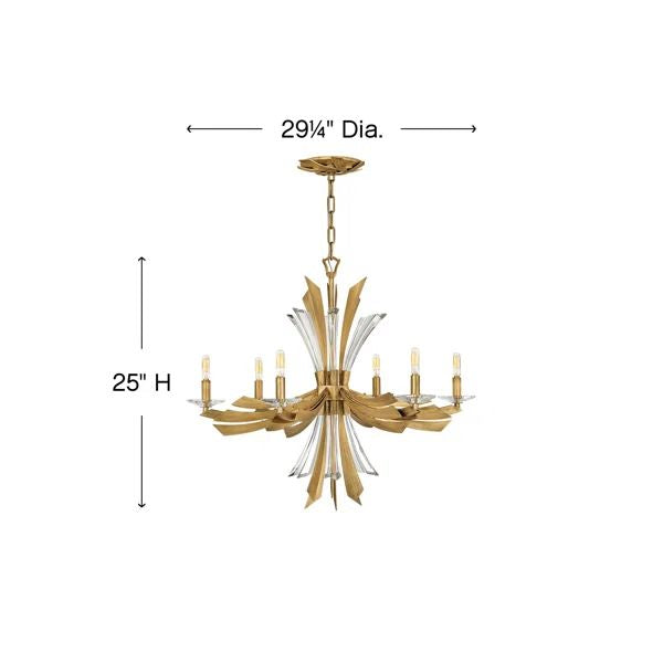 Bergamots 6 Lights Chandelier - view 11