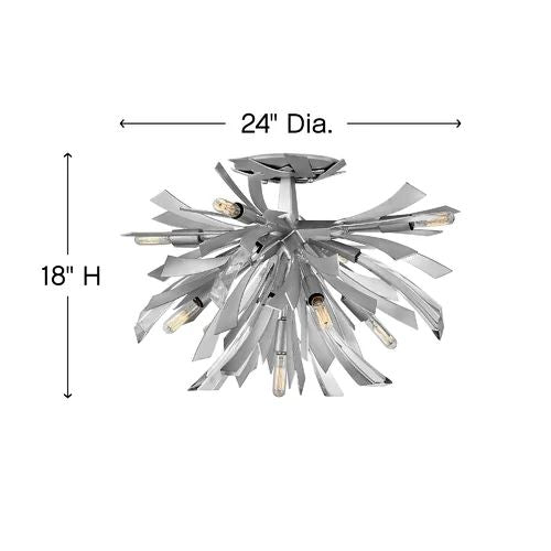 Bergamots 9 Lights  Chandelier - view 2