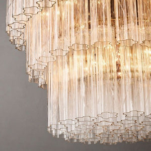 Besa 3-Tier Round Chandelier 36”, three-tier - view 3