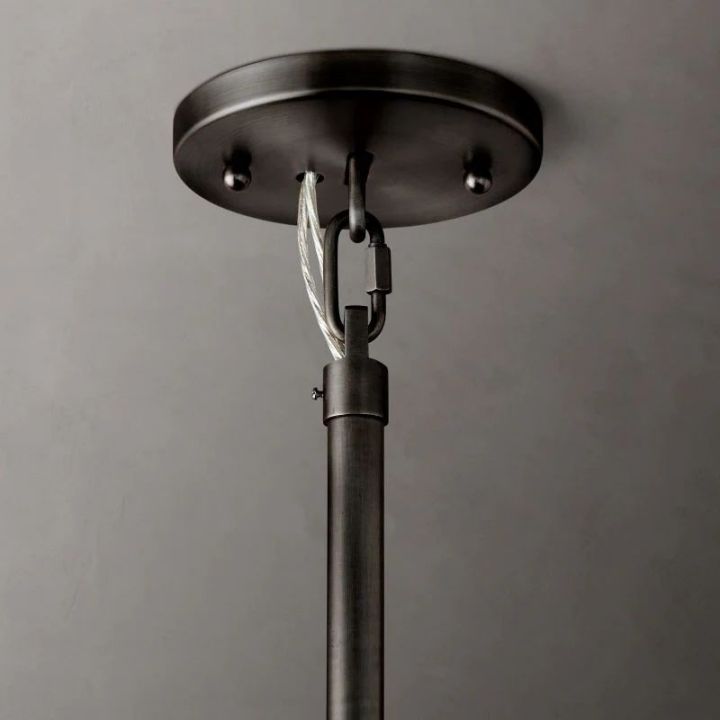 Besa 3-Tier Round Chandelier 48”, three-tier - view 4