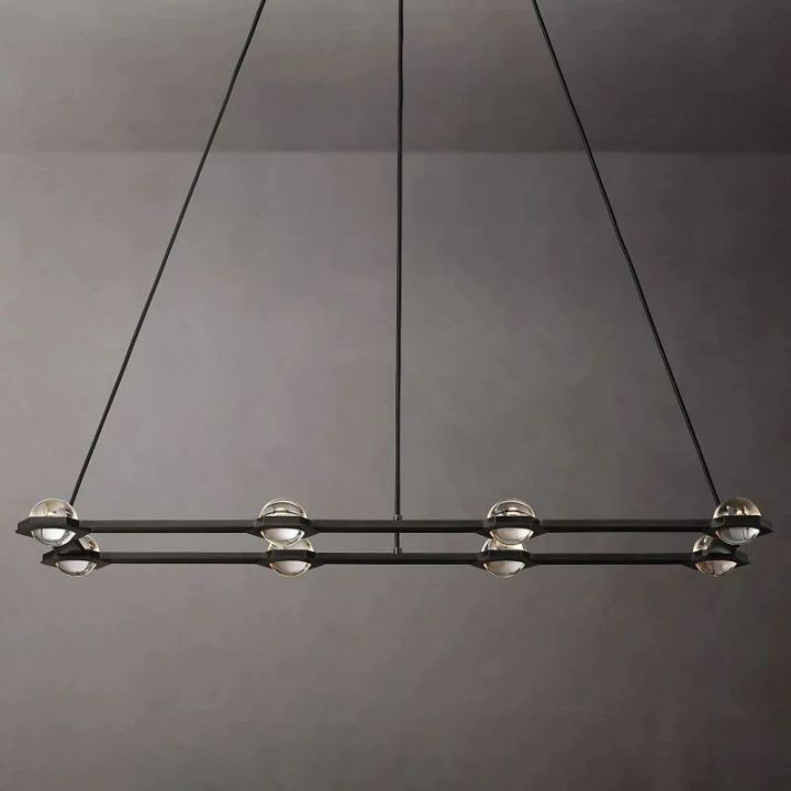 Besty Rectangular Chandelier 54" - view 2