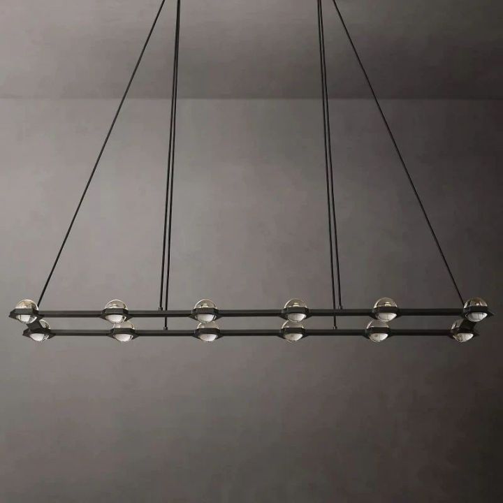 Besty Rectangular Chandelier 72" - view 2