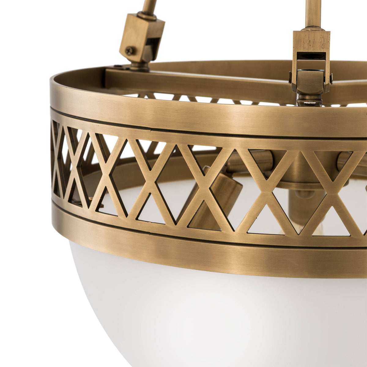 Eternity Modern Brass Chandelier - Brass - view 4