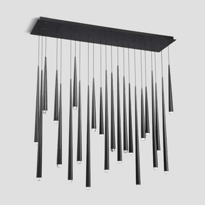 Alren Rectangle Tubular Chandelier, rectangular - view 7