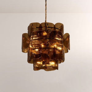 Blaire Tiered Blown Glass Chandelier - view 5