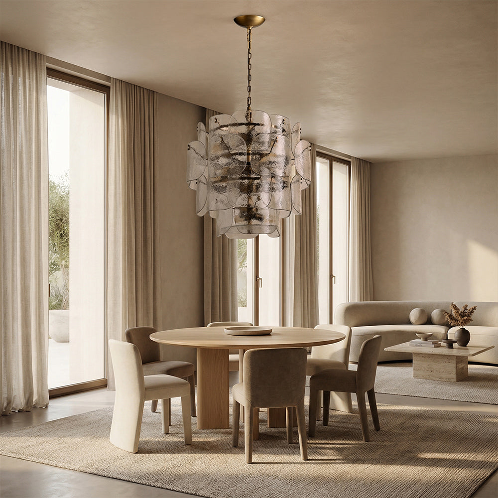 Blaire Tiered Blown Glass Chandelier - view 17