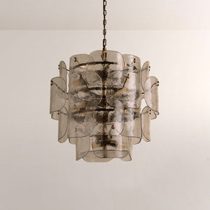 Blaire Tiered Blown Glass Chandelier - view 4