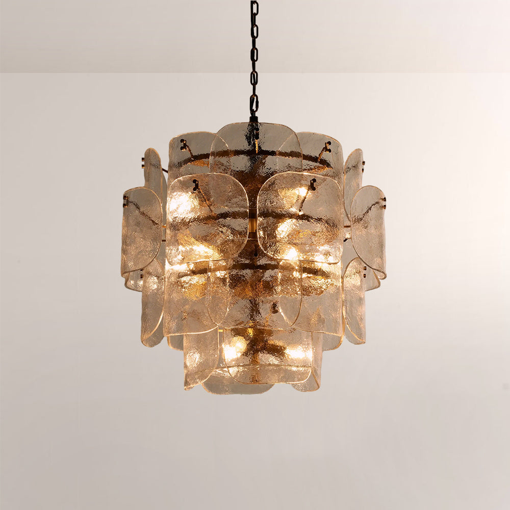 Blaire Tiered Blown Glass Chandelier - view 3