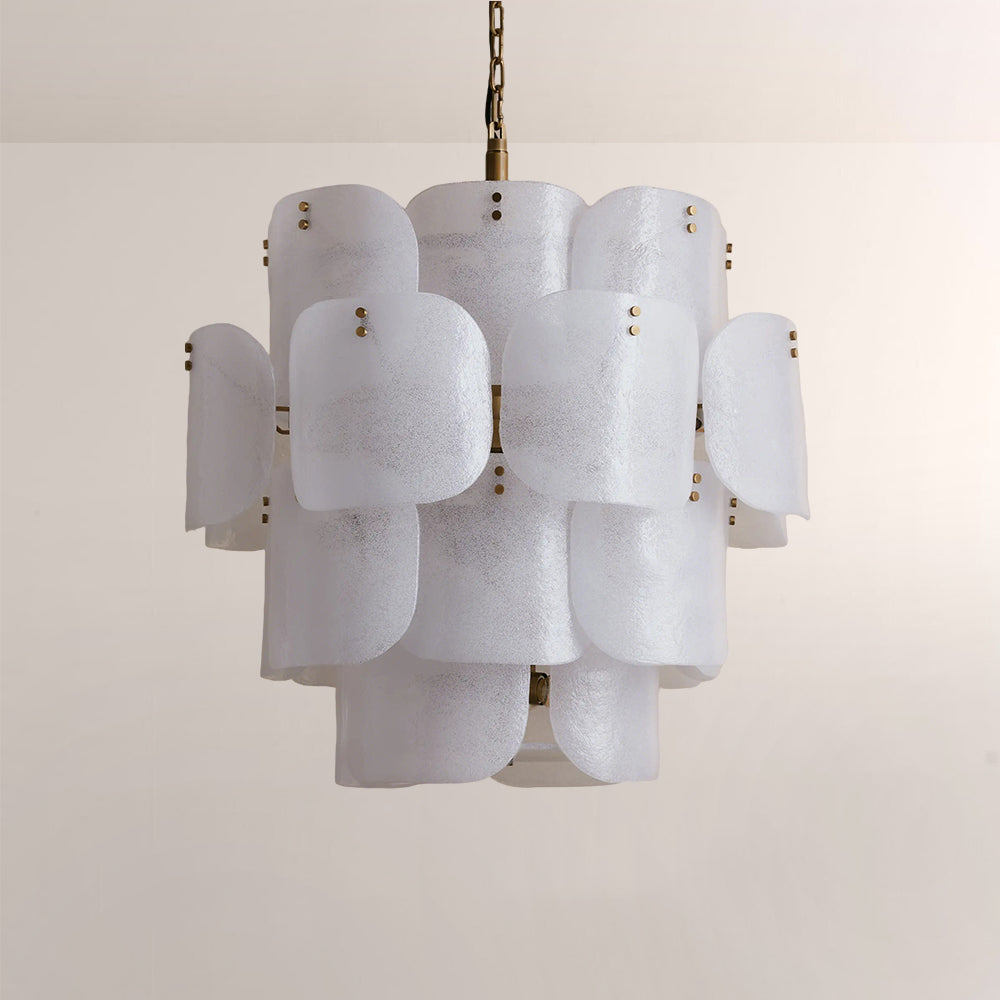 Blaire Tiered Blown Glass Chandelier - view 2