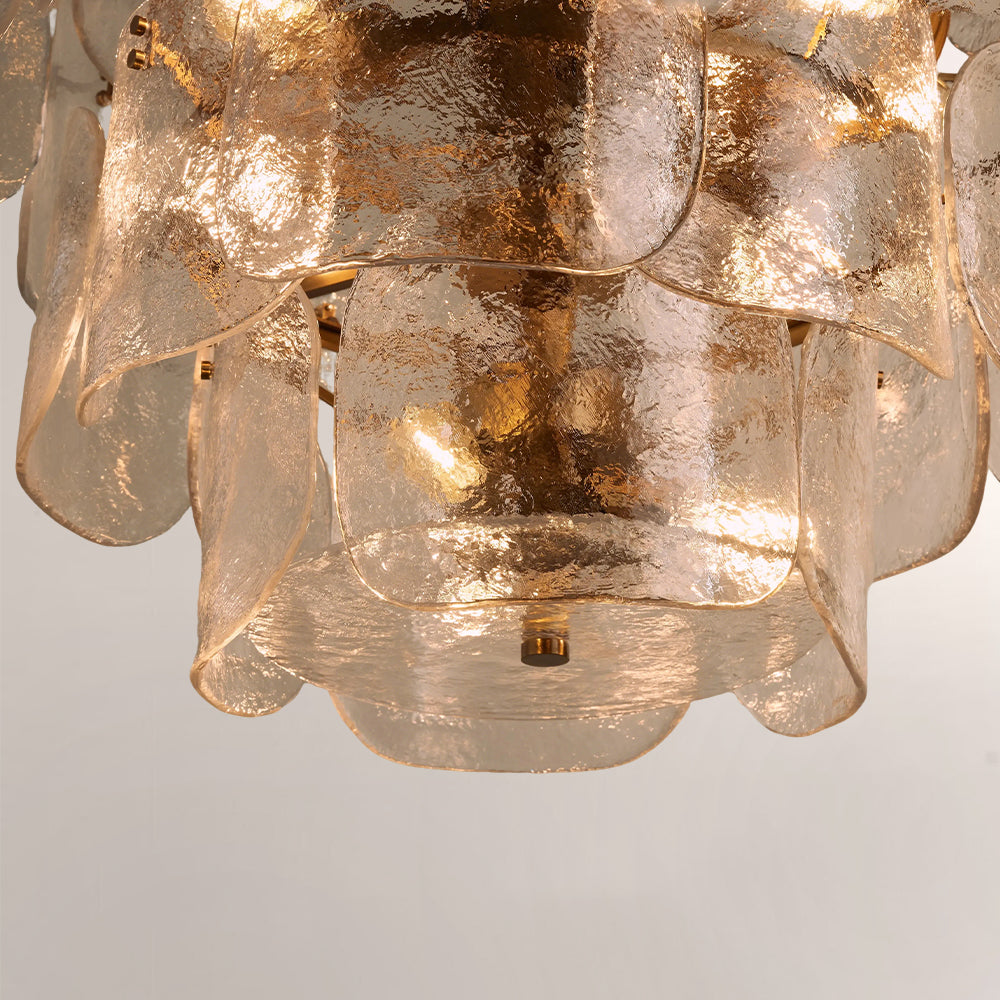Blaire Tiered Blown Glass Chandelier - view 9