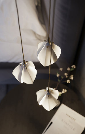 Bloom Chandelier, in white - view 17