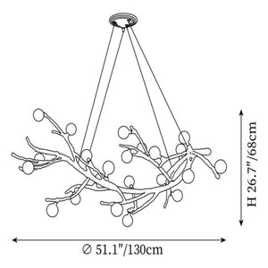 Tree Branch Modern Chandelier - view 19