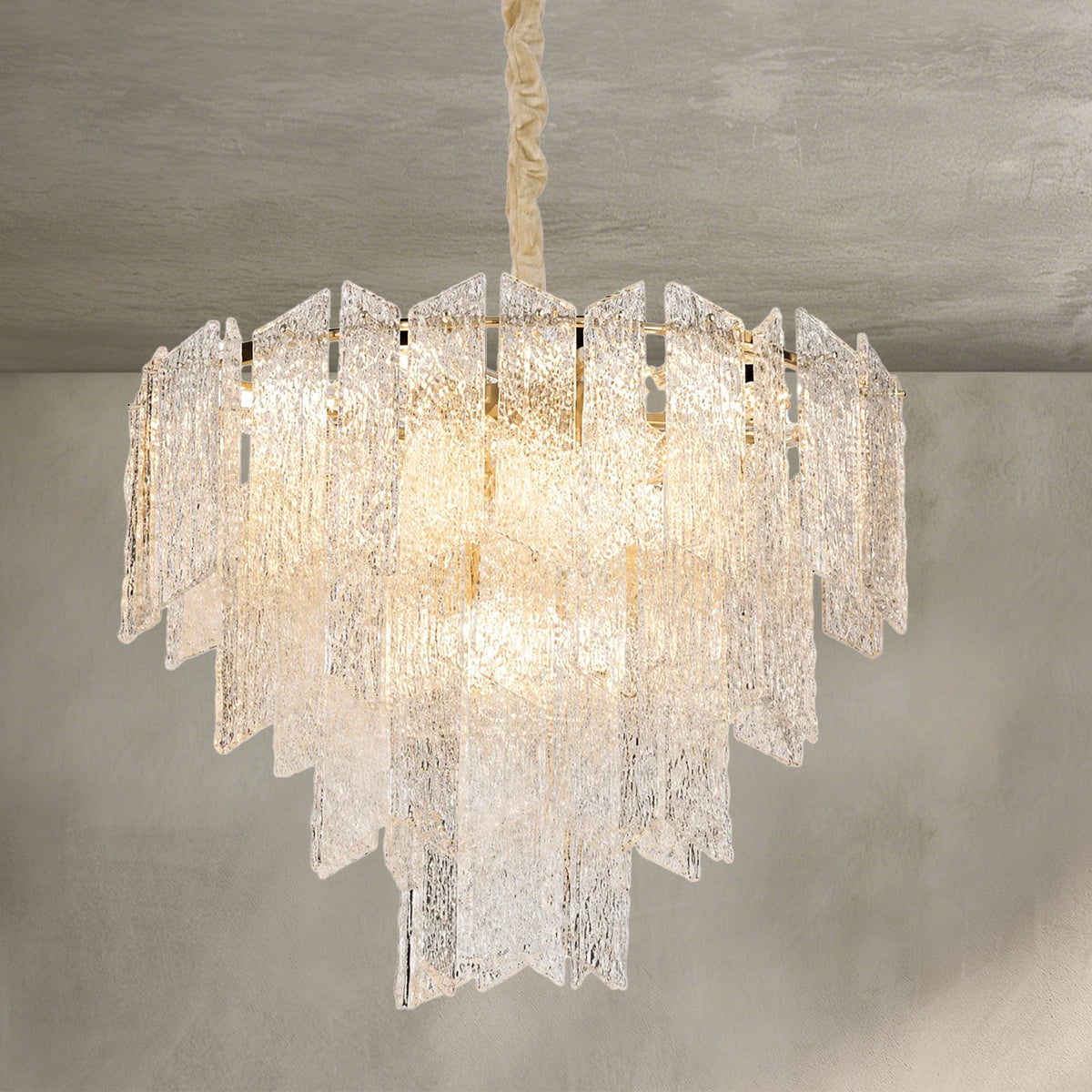 Bolla Brass Globe Chandelier - view 2