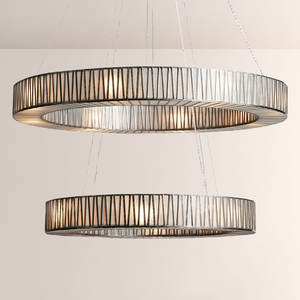 Bonita 2-Tier Round Chandelier, two-tier