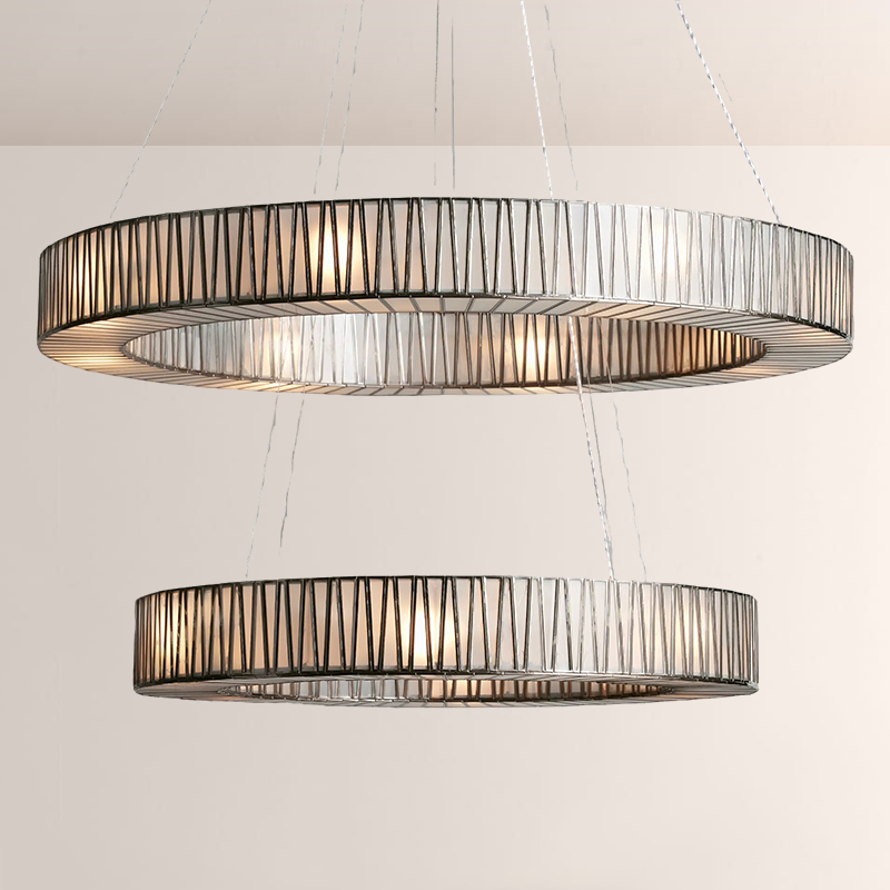 Bonita 2-Tier Round Chandelier, two-tier