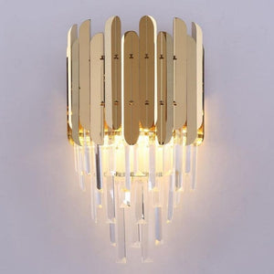 Natasha Conical Clear Crystal Wall Sconce 16"H, chandelier - view 3