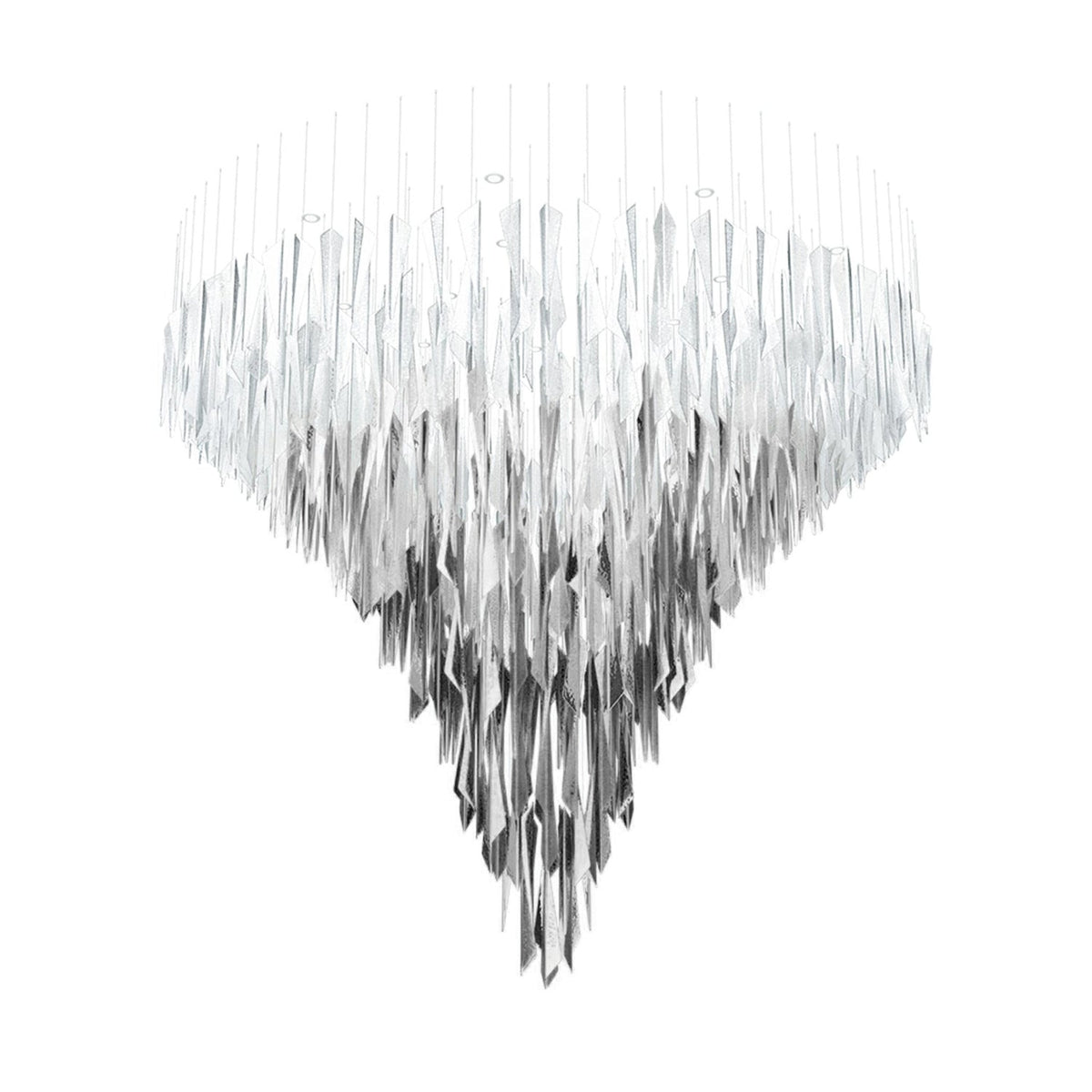 Galaxy Breeze Meteor Shower Crystal Spiral Chandelier - view 40