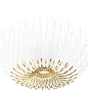 Galaxy Breeze Meteor Shower Crystal Spiral Chandelier - view 9