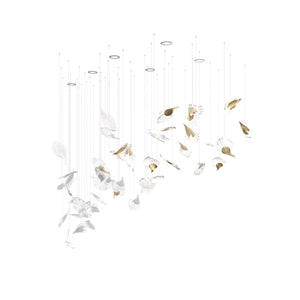 Galaxy Breezeleaf Meteor Shower Crystal Spiral Chandelier - view 8