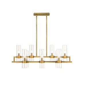 Art Rectangle Chandelier, rectangular