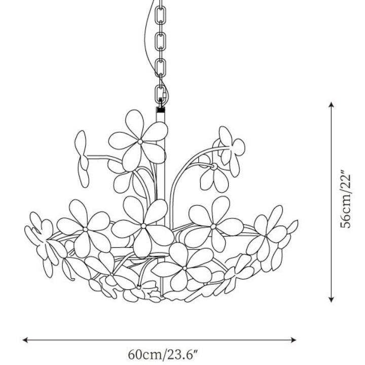 Flower Modern Chandelier - view 8