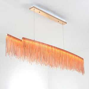 Bunny Aluminum Chain Tassel Chandelier - view 10