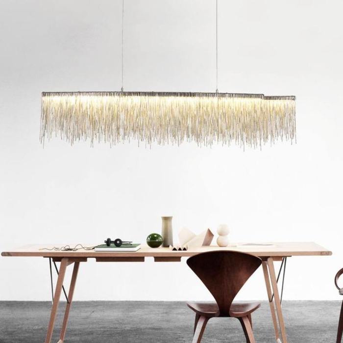 Bunny Aluminum Chain Tassel Chandelier - view 3