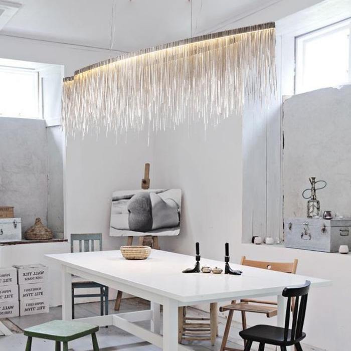 Bunny Aluminum Chain Tassel Chandelier - view 8