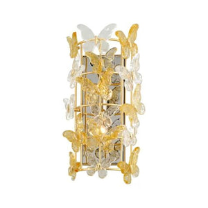 Butterfly 2 Lights Crystal  Wall Sconce, chandelier - view 2