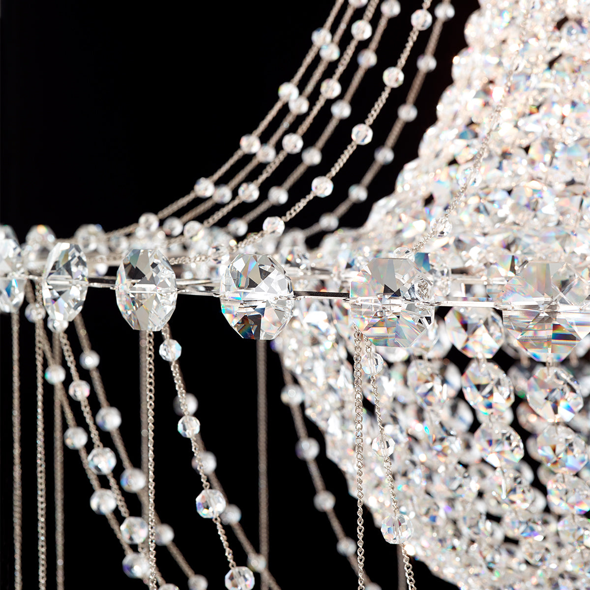 Luxvia Chrysalita Chandelier 33" - view 3