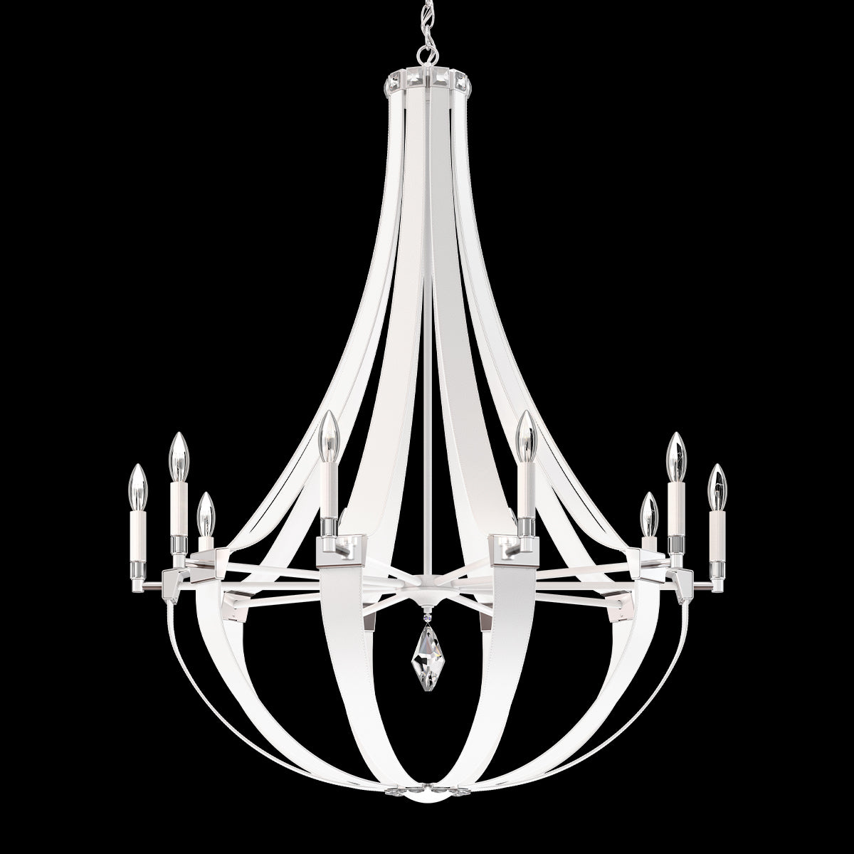 Crystal Empire Chandelier 36" - view 2