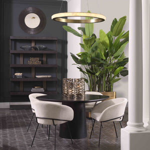 Cabildo LED Round / Oval Chandelier - Modern Luxury Lighting Fixture