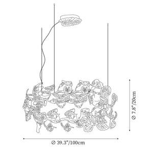 Calathea Modern Chandelier - view 8
