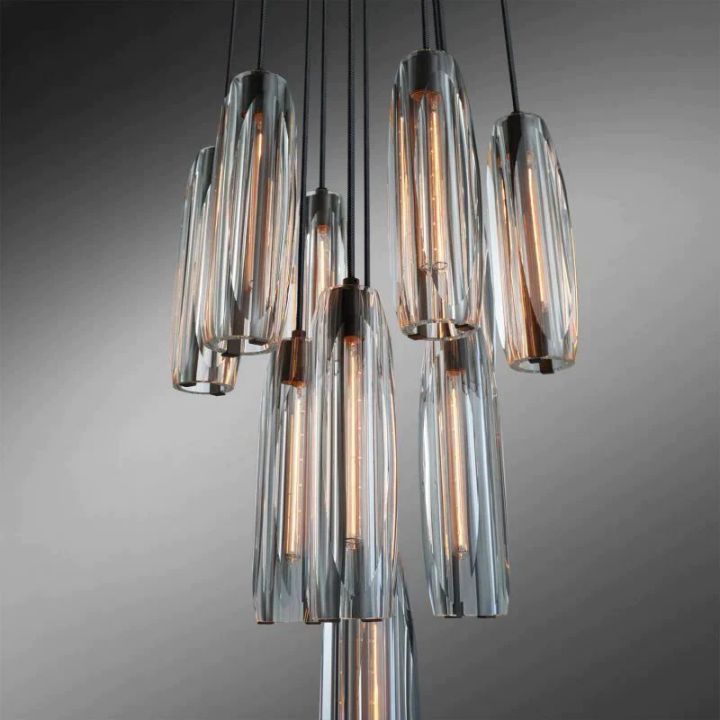 Camellia Crystal 10-Light Round Chandelier - view 2