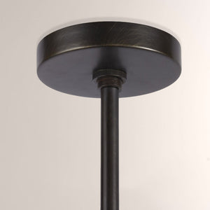 Camilla Round Rattan Chandelier - view 5