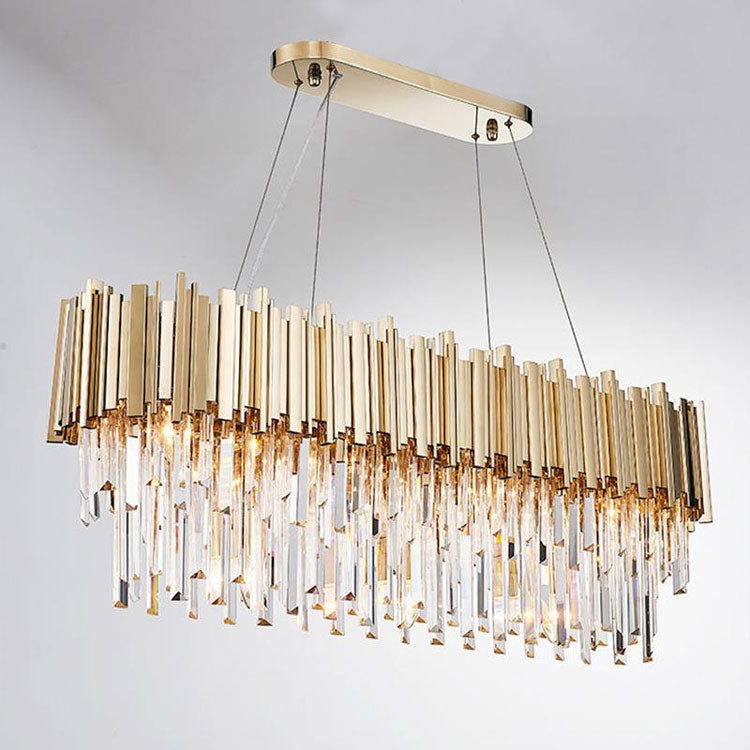 Candi Crystal Chandelier for Dining Room - view 4