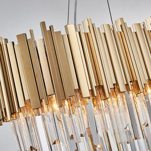 Candi Crystal Chandelier for Dining Room - view 6