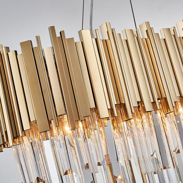 Candi Crystal Chandelier for Dining Room - view 6