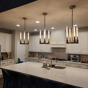 Chantelle Glass Pendant Lighting, chandelier - view 6
