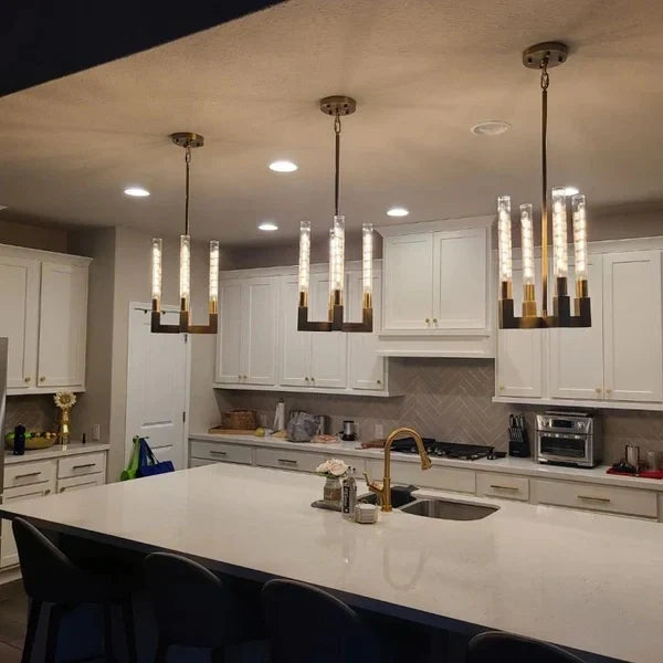 Chantelle Glass Pendant Lighting, chandelier - view 6