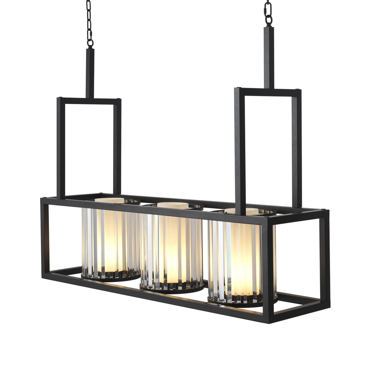 Carducci Modern Chandelier - Black - view 2